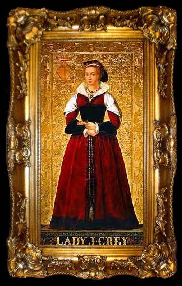 framed  Richard Burchett Lady Jane Grey, ta009-2